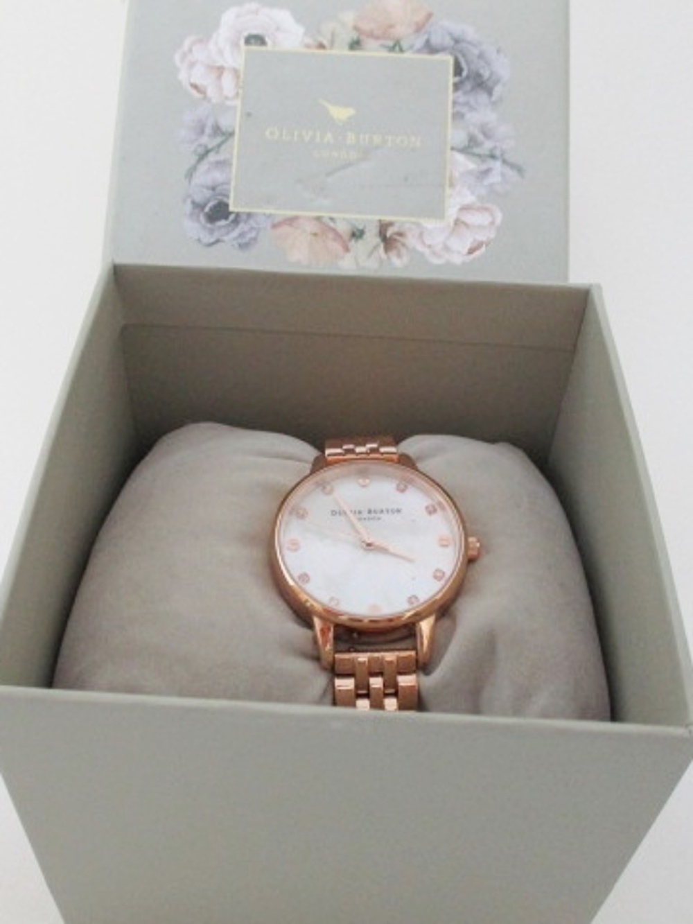 OLIVIA BURTON - Mother Of Pearl Watch